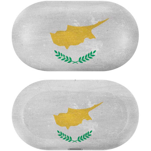Cyprus Flag Distressed Galaxy Buds Plus Skin